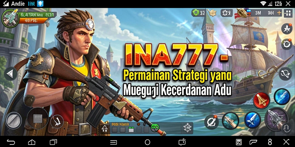 Tampilan gameplay strategis yang menantang di INA777.