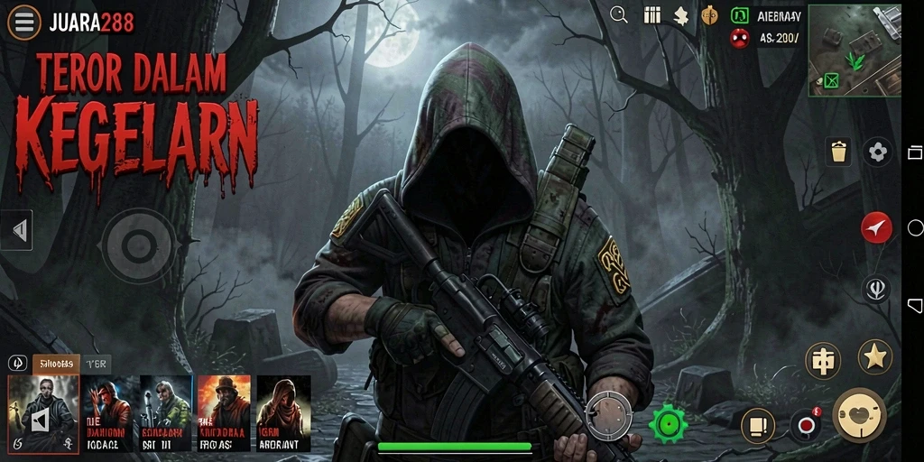 Gameplay JUARA288 yang menegangkan dan penuh teror.