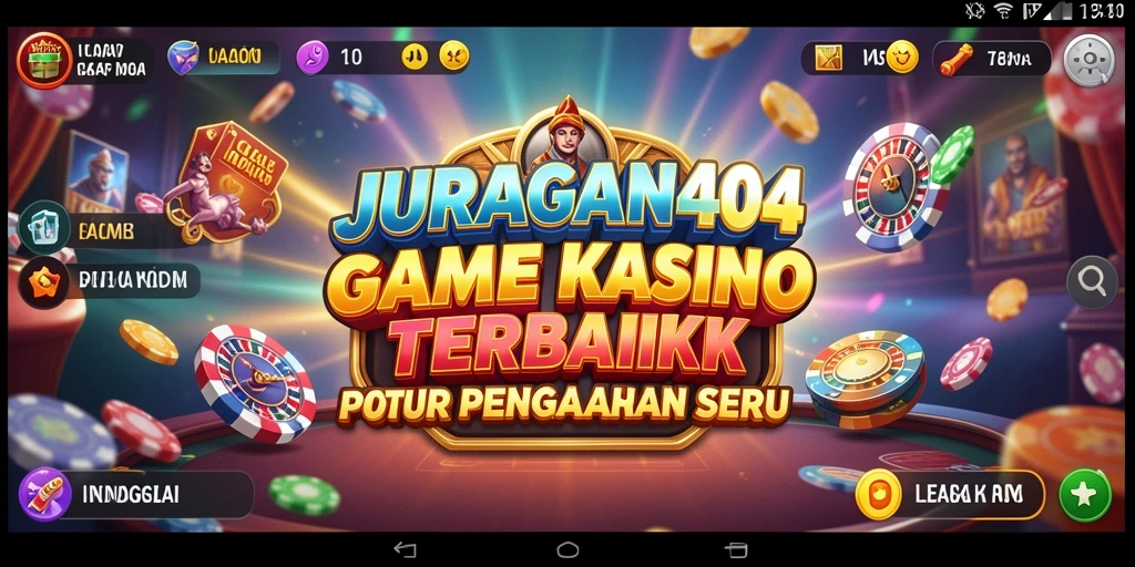 Gameplay menarik JURAGAN404 dengan berbagai permainan kasino yang seru.