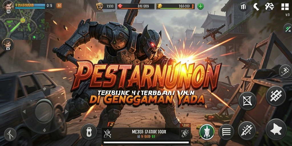 Gameplay menegangkan ME355 dengan karakter unik beraksi.
