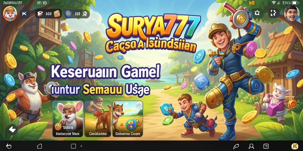 Gambaran gameplay menarik dari SURYA777 yang penuh warna.
